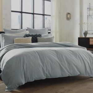 Kenneth Cole Stoney Blue Queen Duvet